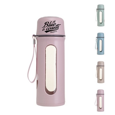 33.8oz Eco-friendly Borosilicate Glass Water Bottle