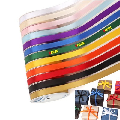 100 Yards 4/5" Wide Custom Polyester Ribbon