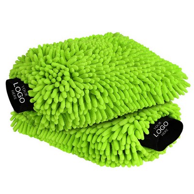 Car Wash Mitt Microfiber Scratch Free Lint-Free