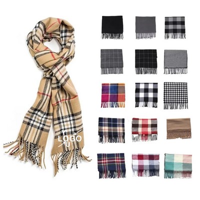 Elegant Cashmere Winter Scarf