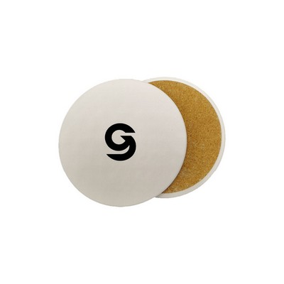 Round Ceramic Coasters