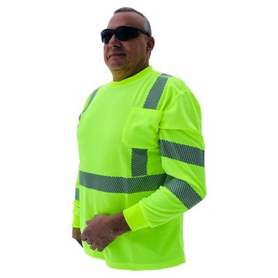 Forester C3LGG Hi-Vis Class 3 Reflective Safety Long Sleeve Shirt