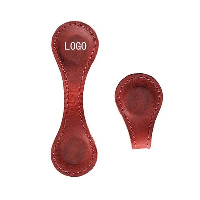 PU Leather Bookmark Magnet