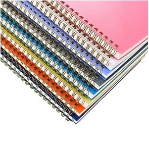 A5 Candy Color Spiral Notebook