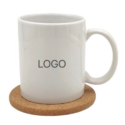 Blank Sublimation 11oz Ceramic Mug White Coating Heat Transfer Mug Grade A Sublimation