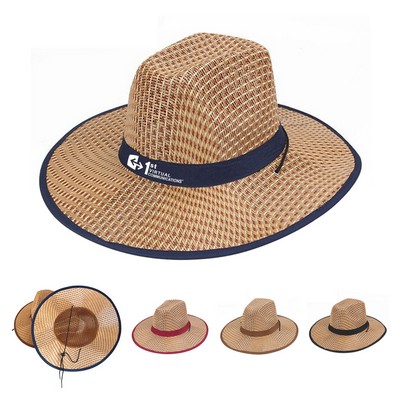 Custom Straw Cowboy Hat