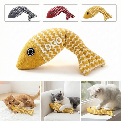 Simulated Catnip Fish Cat Toy