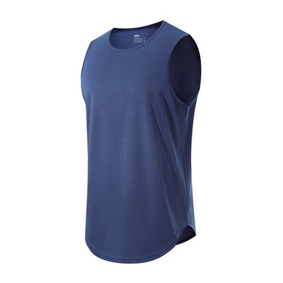 Men's Bird's-Eye Mesh Muscle Tank