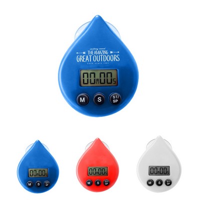 Waterdrop Digital Shower Timer
