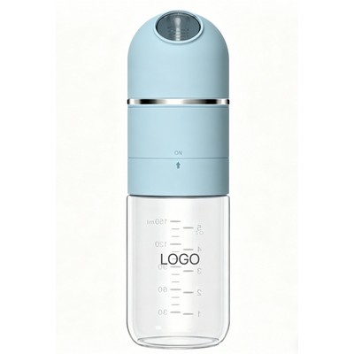 Newborn Wide-Neck Baby Bottle Premium Glass & PPSU Anti-Colic Feeding Bottle Quick-Prep