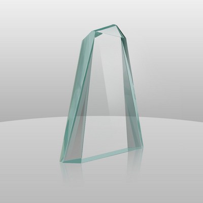 Jade Green Pinnacle Award II (5 1/2"x5"x1")