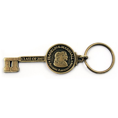 Rubber Mold Cast Key Tag (Up To 1-1/2")