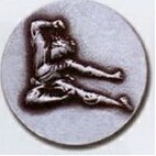 Stock Newport Mint Medal - 1 1/2" (Karate)