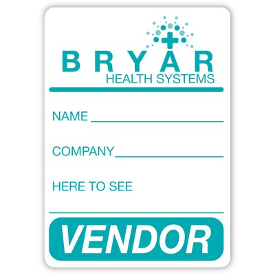 FasTurn® Rectangle Label (1½" x 3½")