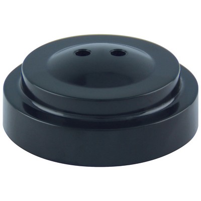 2 Hole Black Plastic Flag Base for 4" x 6" Stick Flags with 10" Staffs