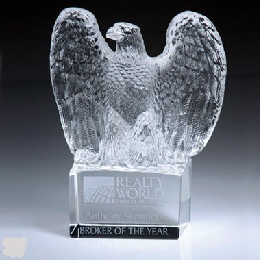 Crystal Absolute Eagle Trophy (Embroidery)