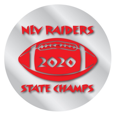 Repositionable Circle Cling/Decal (5" Diameter)