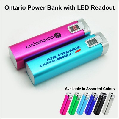 Ontario Power Bank 2800 mAh No Extra Tariff