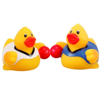 Rubber Dodge Ball Player Duck© Toy