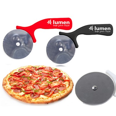 Long Handle Stainless Steel Wheel Pizza Cutter
