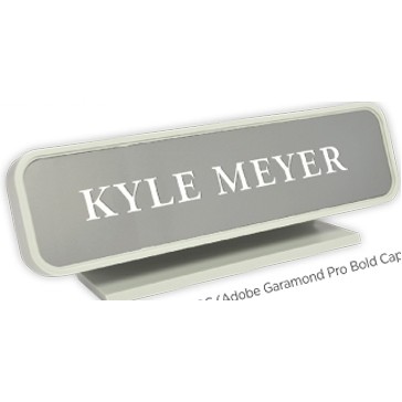 Designer Desk Sign Holder, 2" X 10"