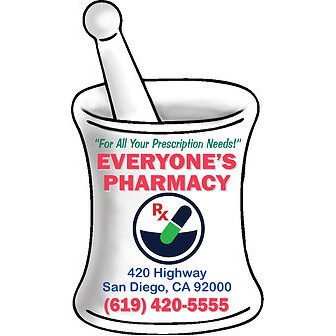 Mortar & Pestle Magnet