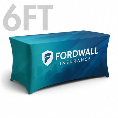 6' Spandex Stretch Table Cover