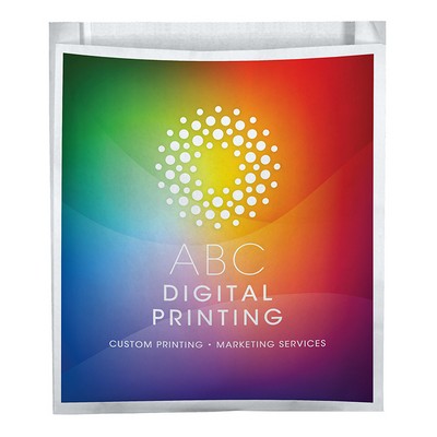 Digital Full Color Merchant 1-Sided Paper Bag (12" x 13.5" x 2.5")