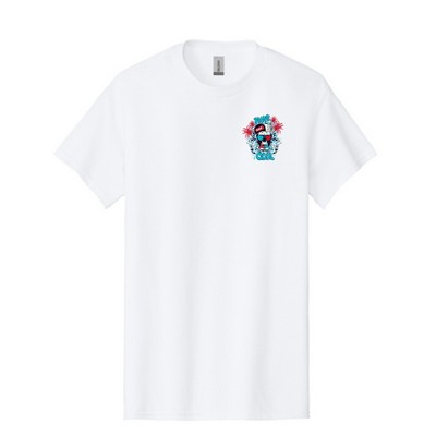 5.3 Oz. Heavy Weight White Cotton T-Shirt
