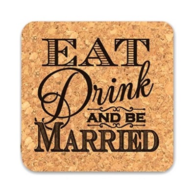 3.5" Square Cork Coasters