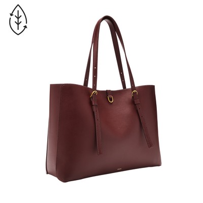 Fossil Kier Cactus Leather Tote
