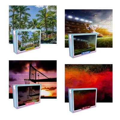 500 Pieces Custom Jigsaw Puzzles