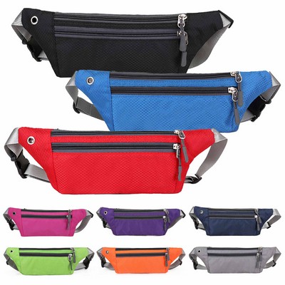 Adjustable Zipper Waist Pack Bags