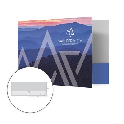 2 Pocket Horizontal Folder