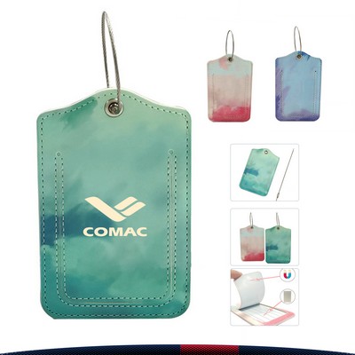 PU Magnetic Luggage Tag