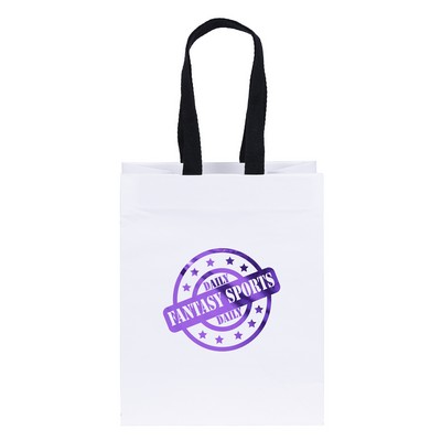 Ash - Woven Handle White Eurototes - Foil Print