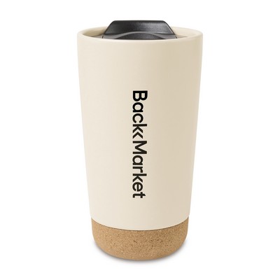 Valo Ceramic Tumbler - 16 Oz. - Bone