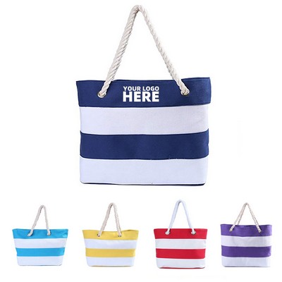 Canvas Tote Beach Bag