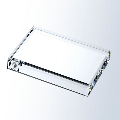 Large Rectangle Beveled Base