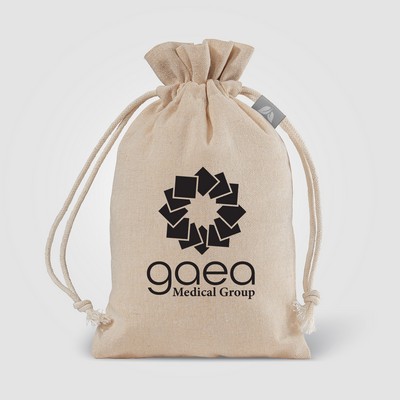 Small Gift Bag - 4 oz. Recycled Cotton Blend - Silkscreen