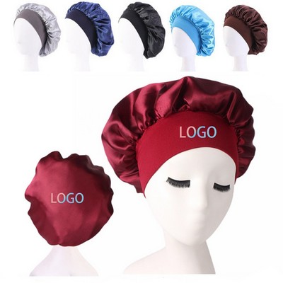 Satin Sleeping Bonnet Nightcap