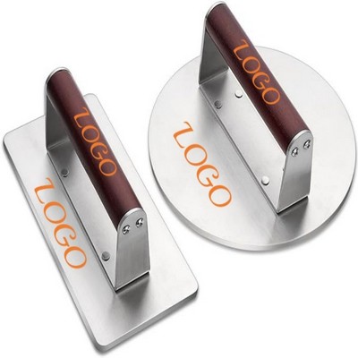 Stainless Steel Burger Press