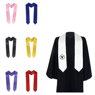 Unisex Adult Plain Graduation Stole
