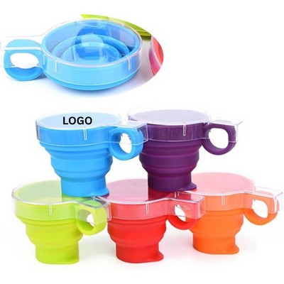 100Ml Silicon Collapsible Cup Mug