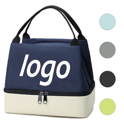 Double Aluminum Foil Insulated Bento Bag