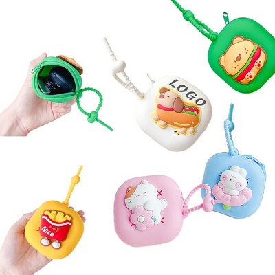 DIY Mini Silicone Cute Hole Storage Pouch