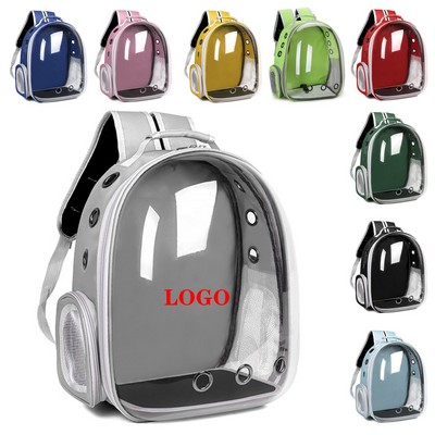 Transparent Space Capsule Pet Carrier