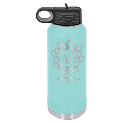 Polar Camel 32oz Teal Stainless Steel Water Bottle