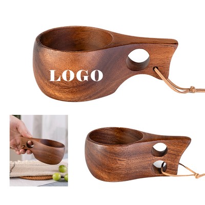 8 Oz Natural Wooden Coffee Cup Wine Cup Tea Cup