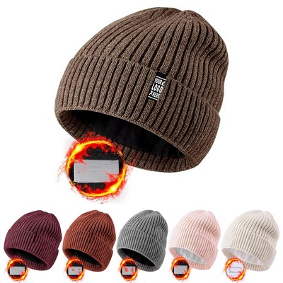Wool knit hat